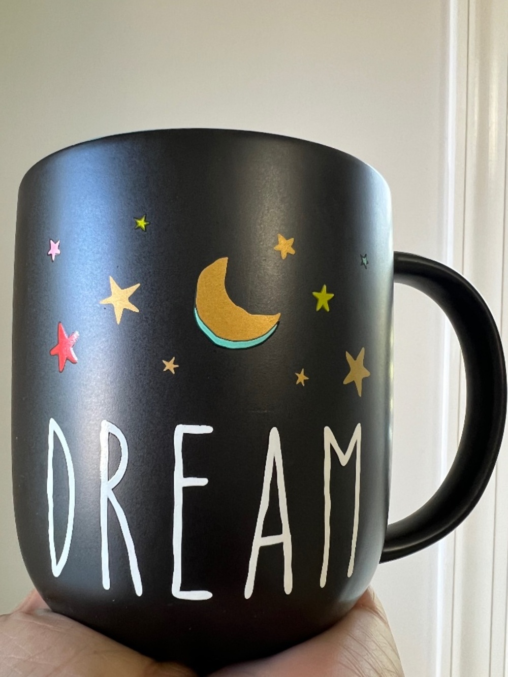 “DREAM" celestial ceramic coffee mug - Picture 1 of 10